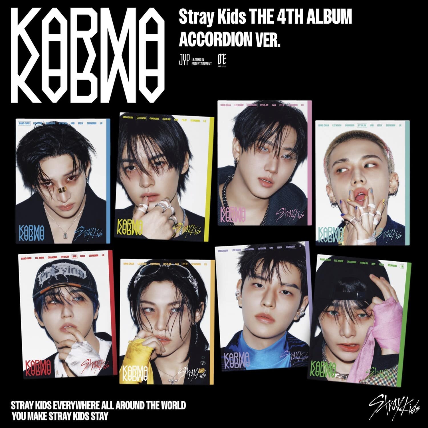 新品未開封 Stray Kids スキズKARMA compact　CD Amazon.com: Stray-Kids KARMA [Compact ver.] 4th Album+Pre-Order