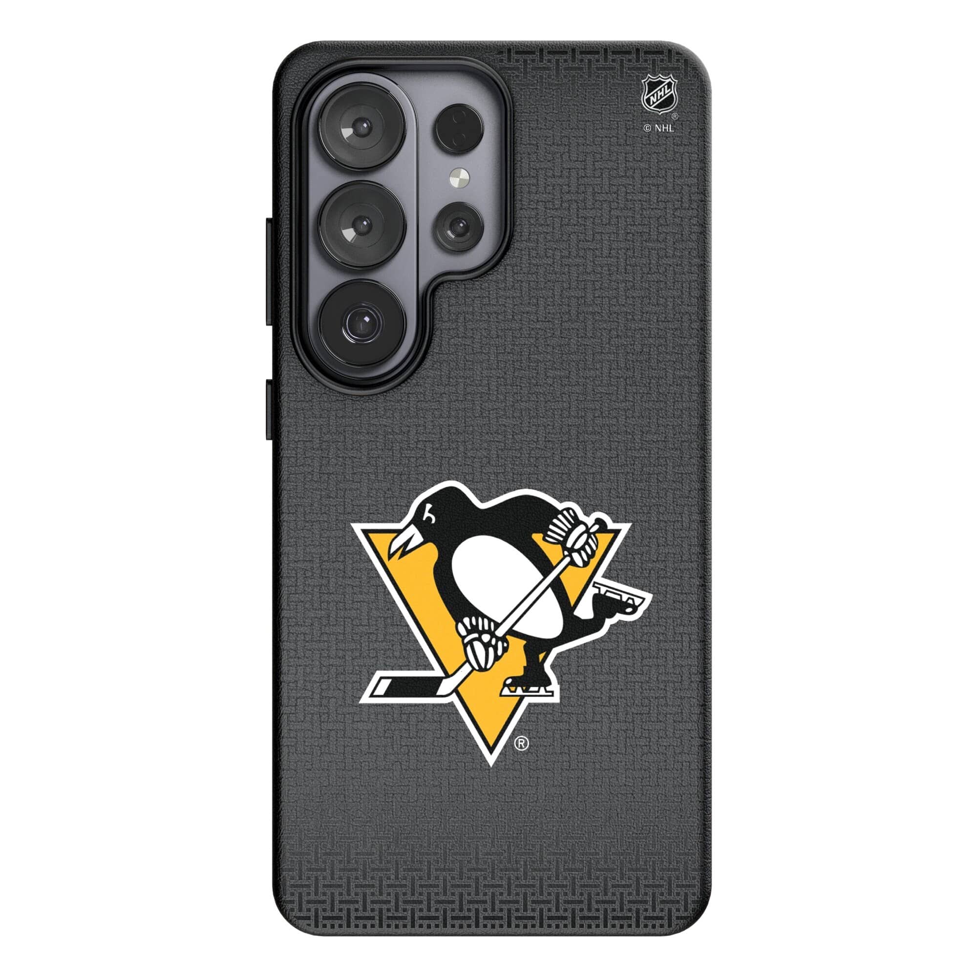 Keyscaper - NHL - Pittsburgh Penguins Linen Galaxy Magnetic Bump Case - S26 Plus - Black price history on PriceWatchPro