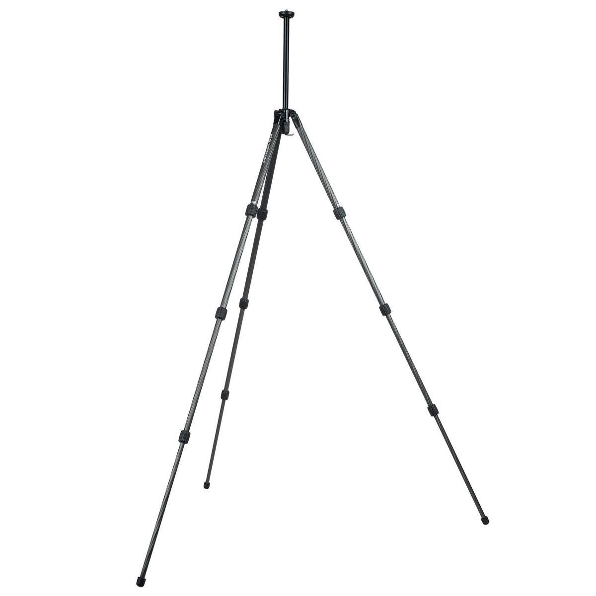 Alt View 3. Slik - Slik PRO CF-634 4-Section Carbon Fiber Tripod, 62.6" Max Height, Black.