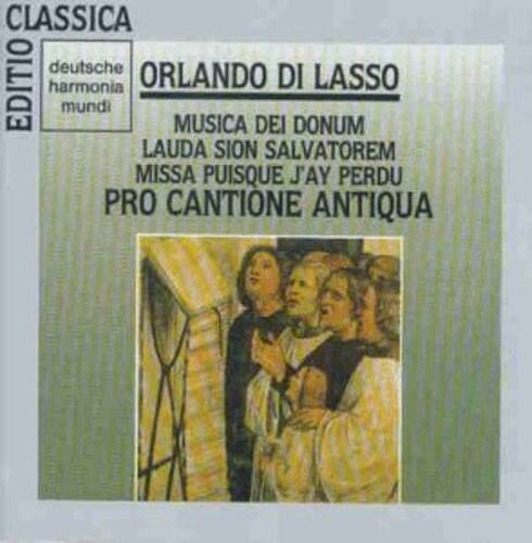 Lassus / Pro Cantione Antiqua - Musica Dei Donum  - COMPACT DISCS