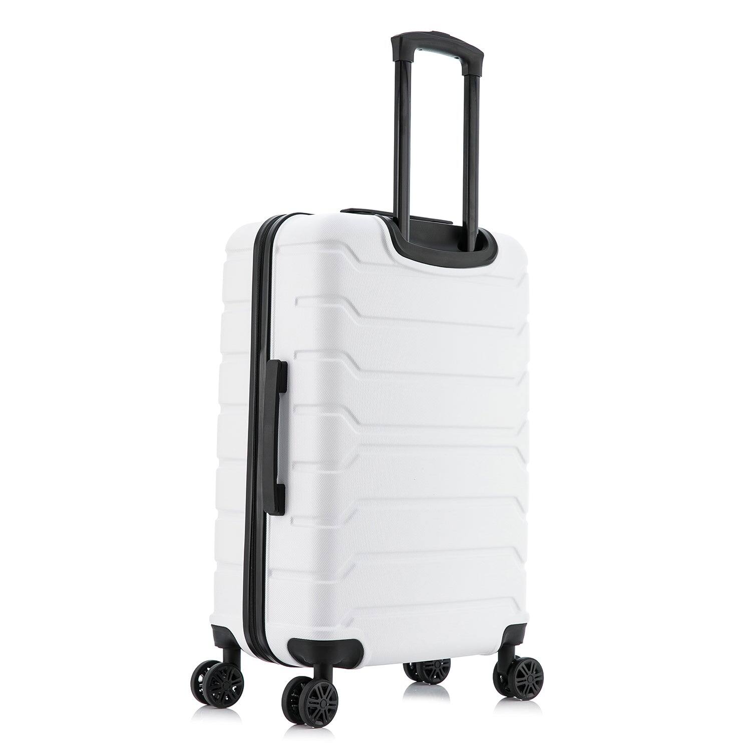 Alt View 1. InUSA - Trend lightweight hardside spinner luggage 24" - WHITE.