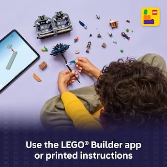 LEGO Wednesday Black Dahlia Flower Building Toy 76784 6526369 LEGO Wednesday Black Dahlia Flower Building Toy 76784 6526369