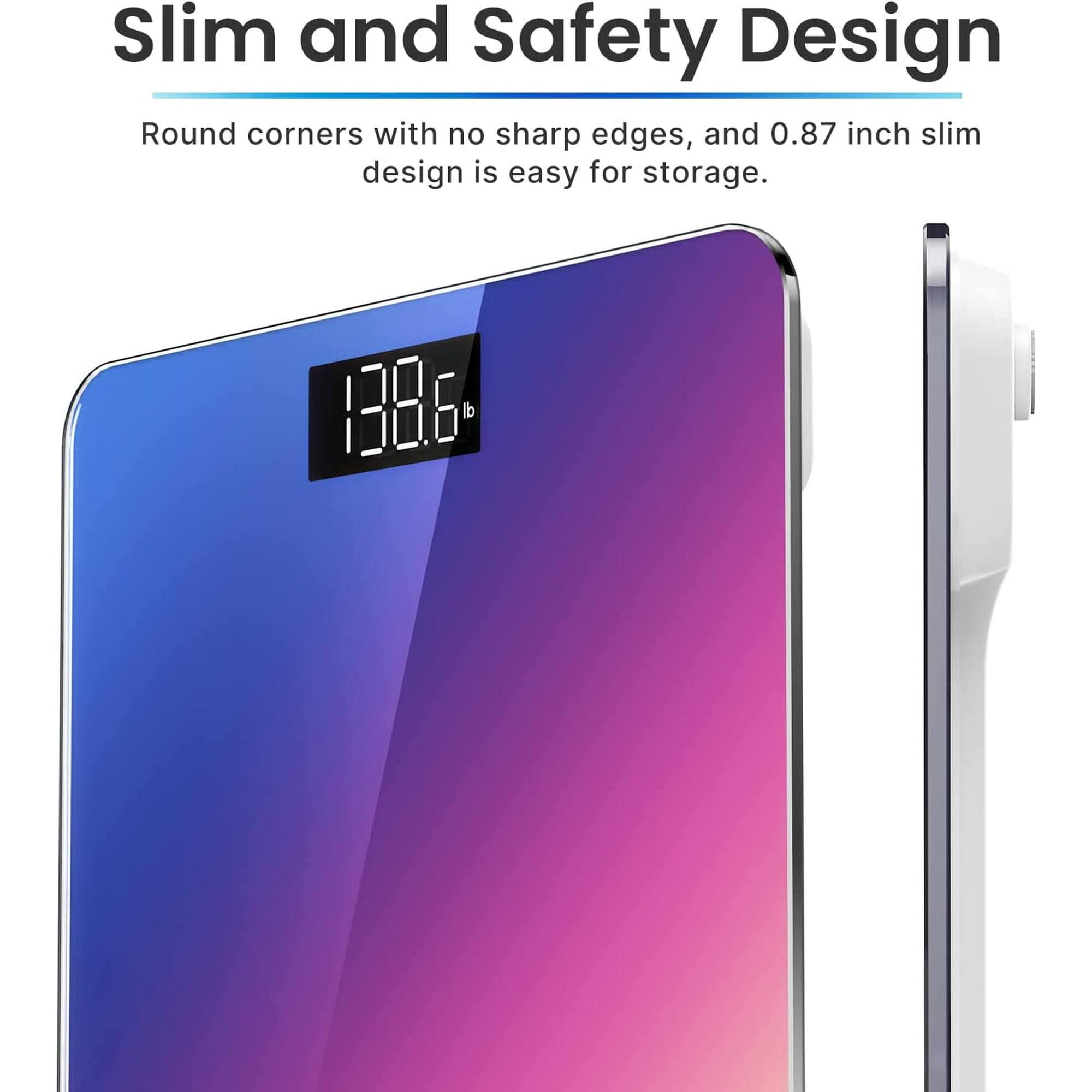Slim and Safety Design  
Round corners with no sharp edges, and 0.87 inch slim design is easy for storage.  
138.6 lb