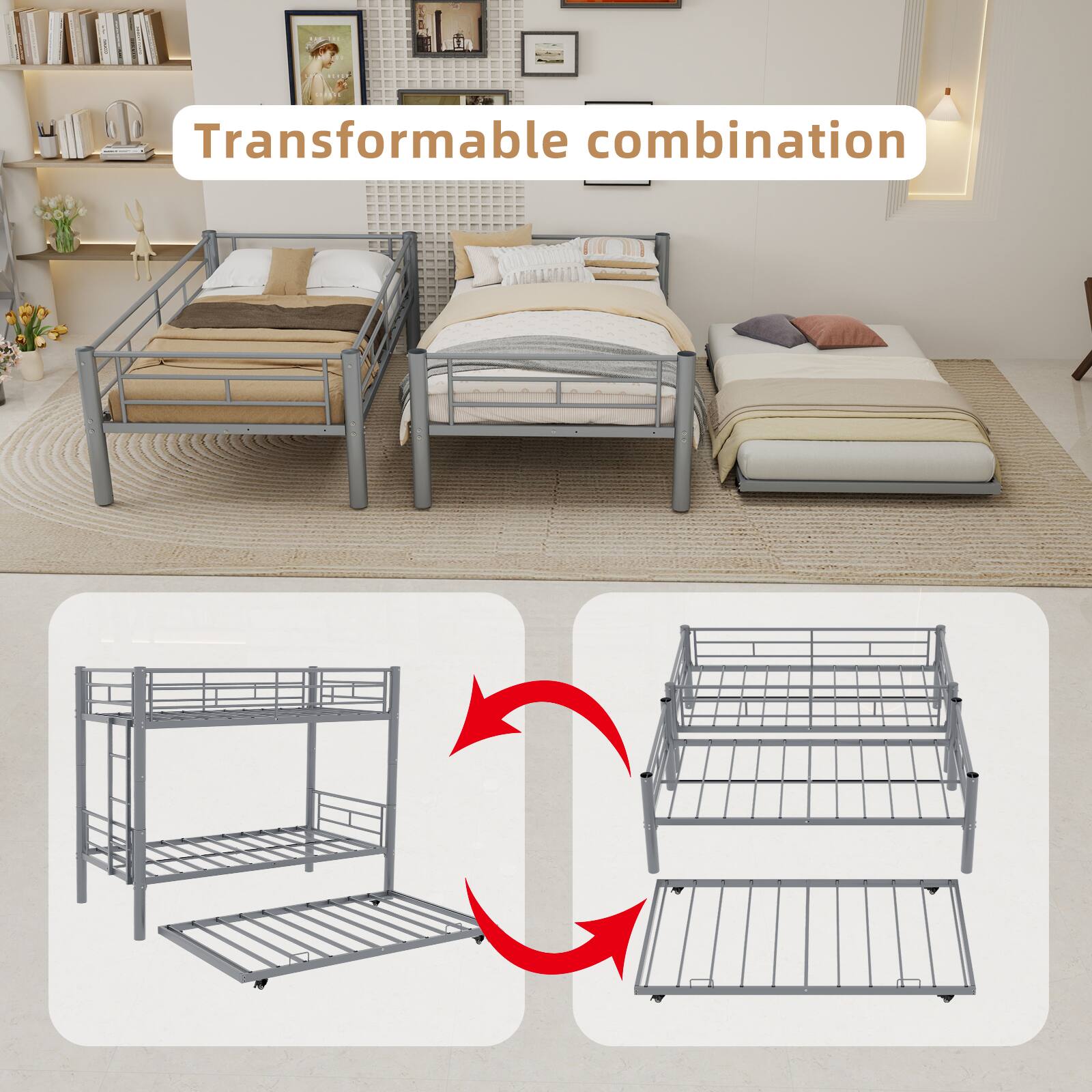 Transformable combination