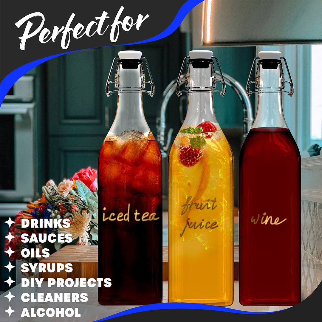 Perfect for  
iced tea  
fruit juice  
wine  

DRINKS  
SAUCES  
OILS  
SYRUPS  
DIY PROJECTS  
CLEANERS  
ALCOHOL