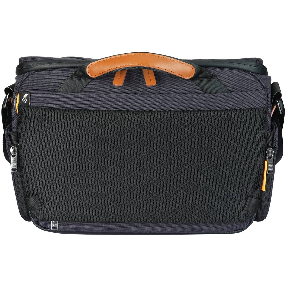 Alt View 5. Vanguard - Vanguard VEO City S36 10L Cross-Body Camera Shoulder Bag with Pouch - Navy.