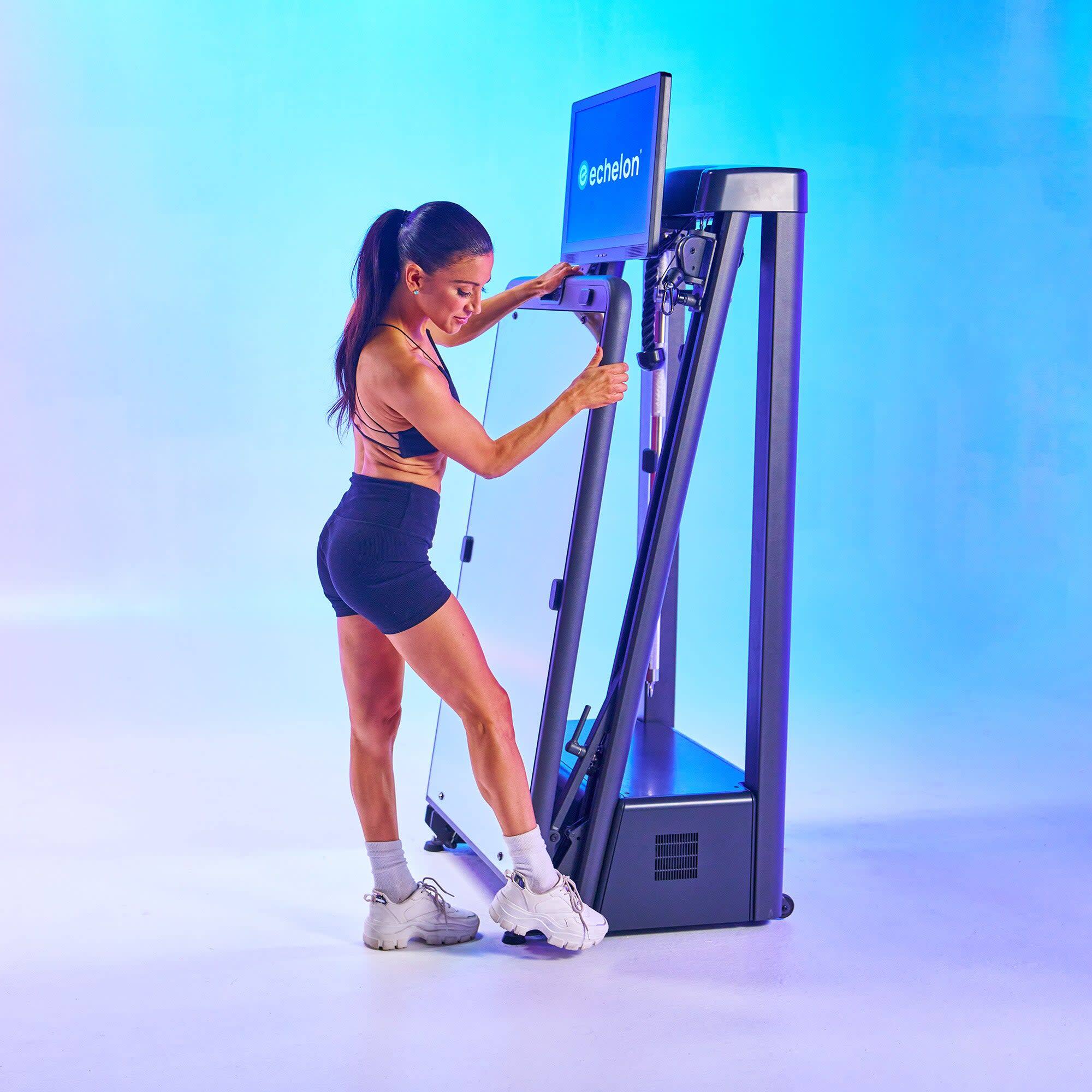 Alt View 9. Echelon - Echelon Smart Home Gym With Digital Resistance & Foldable All-in-One Workout Station - Black.