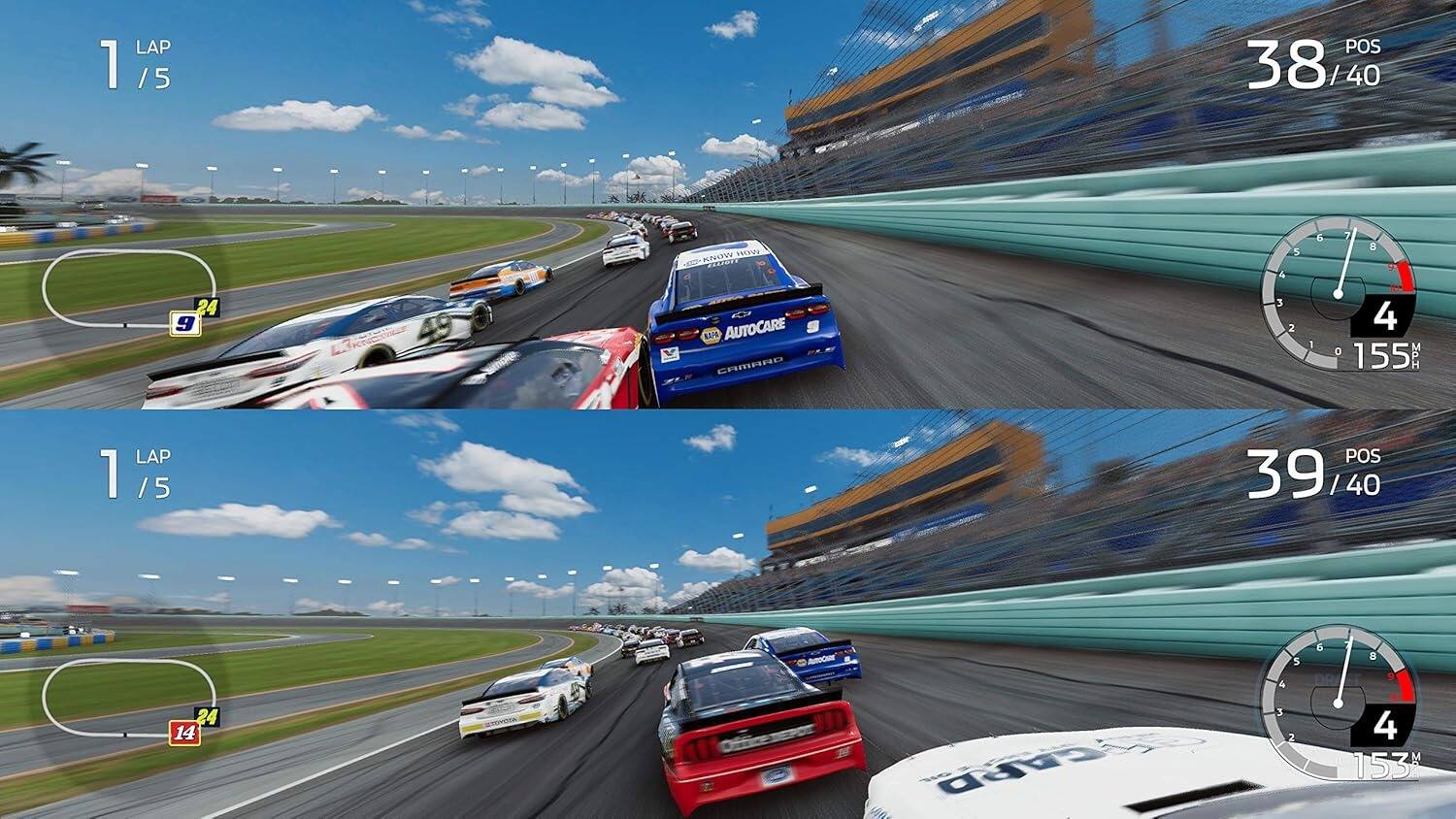 1 LAP /5 POS 38 / 40 KNOW sENNE 4 5 6 7 8 24 9 BAFD AUTOCARE CAMARD 3 2 1 4 O 155 A 1 LAP /5 POS 39 / 40 5 6 8 4 24 14 N0 CAPD 3 2 4 153