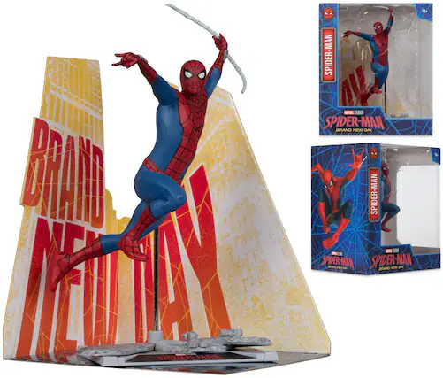 M F 1 - SPIDER-MAN AL MARVEL SPIDER-MAN BRAND NEW DAY SPIDER-MAN - P - F SPIDER MAN SPIDER MAN -AO NOe i BRAND NEW DAY 14+