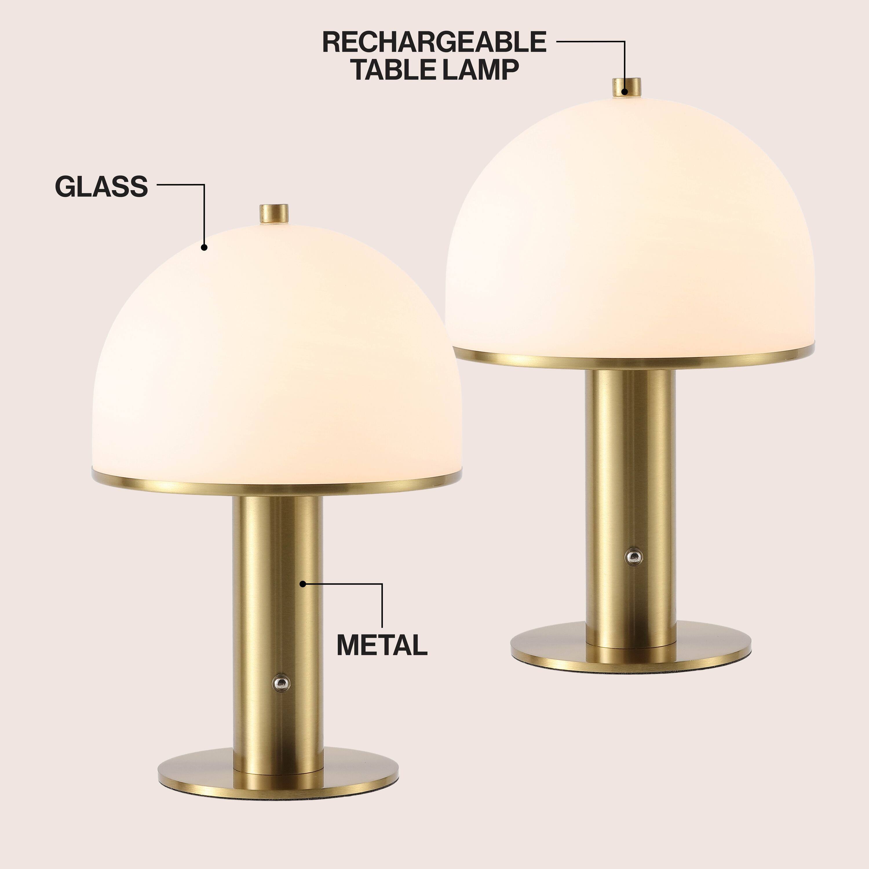 RECHARGEABLE TABLE LAMP

GLASS

METAL