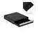 Alt View 11. Mind Reader - Single Serve Coffee Pod Drawer, 30 Pod Capacity, Countertop Organizer, 10.5"L x 12.75"W x 2.5"H - Black/Silver.
