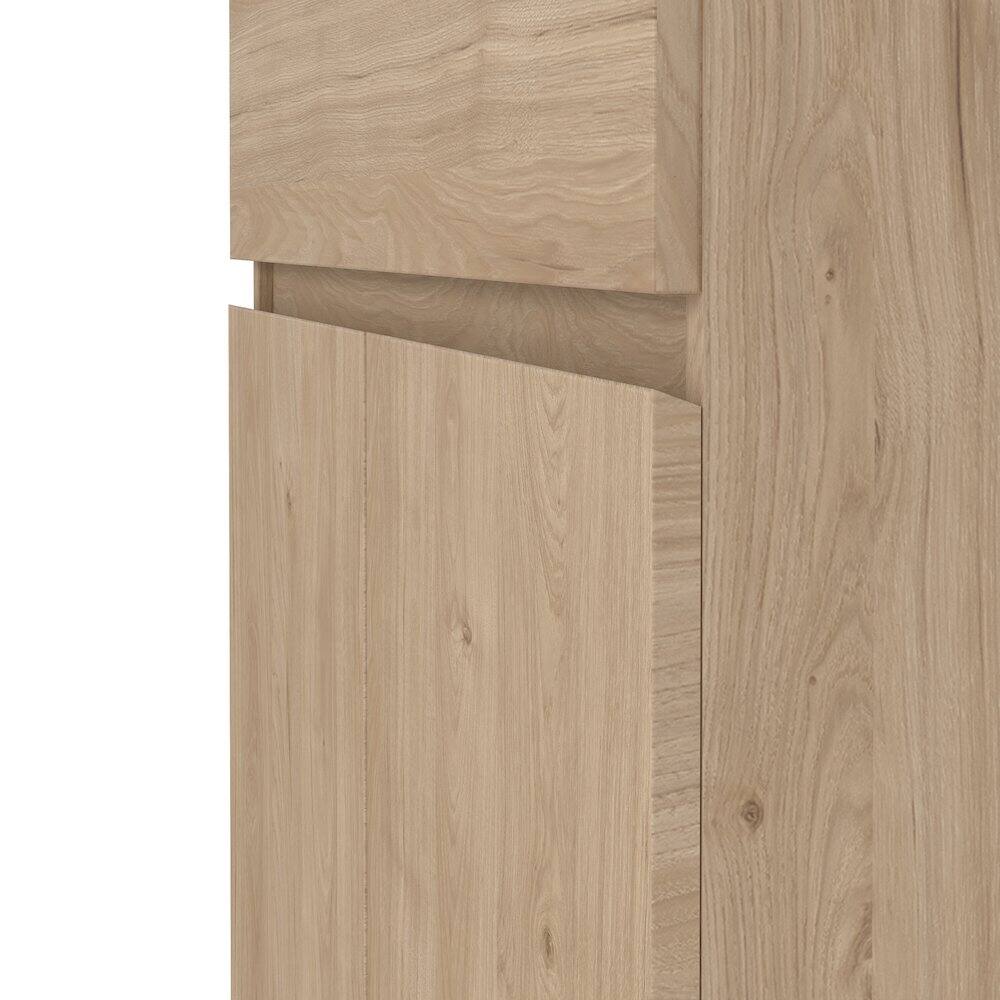 Alt View 2. Tvilum - Scottsdale 1 Drawer, 2 Door Sideboard, Jackson Hickory - Brown.
