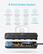 8-Point Safety System
- Over-Temperature Control
- Overcurrent Protection
- Overvoltage Protection
- Surge Protection
- Overload Protection
- Short-Circuit Protection
- Grounded Protection
- Fire-Resistance Protection