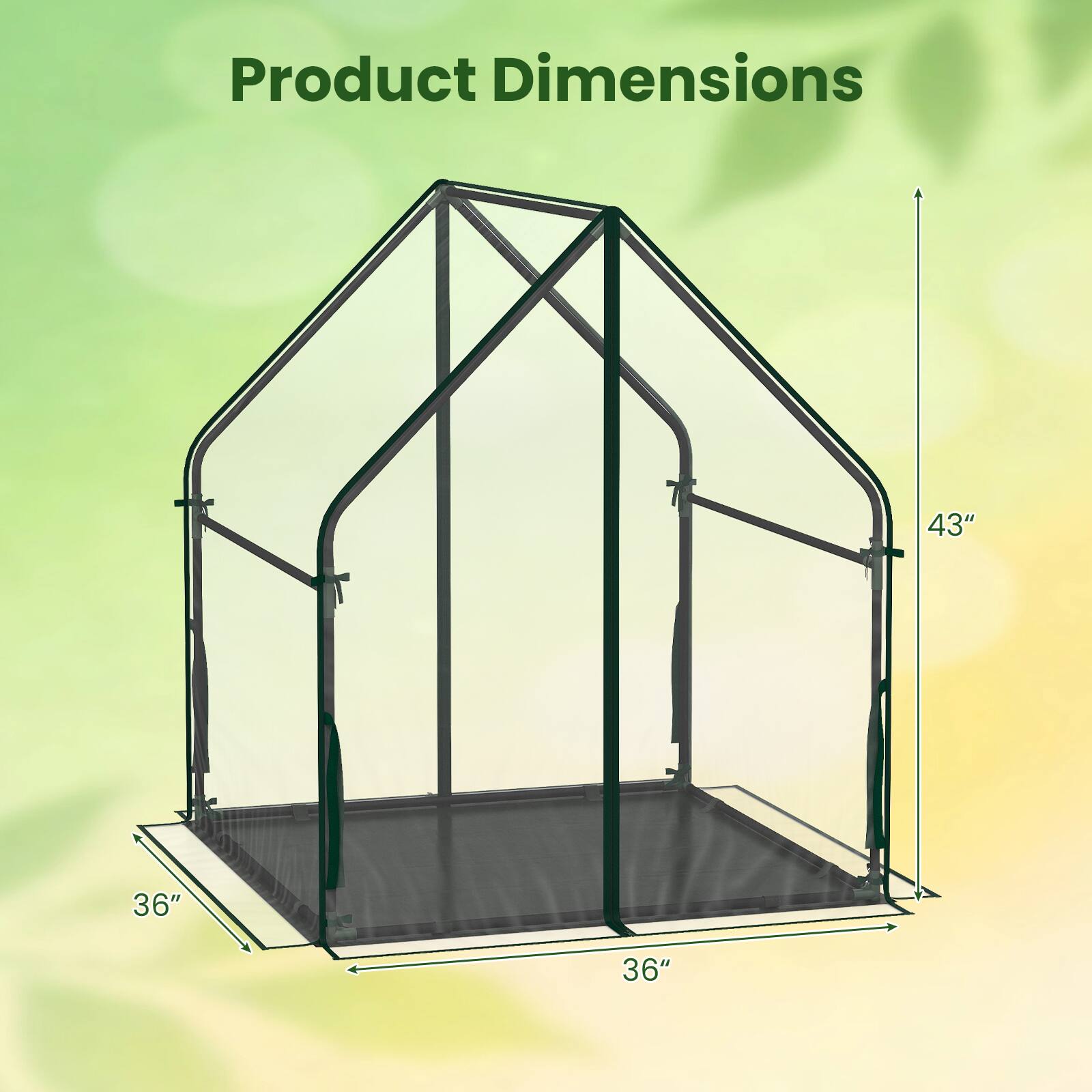 Product Dimensions: 43" x 36" x 36"