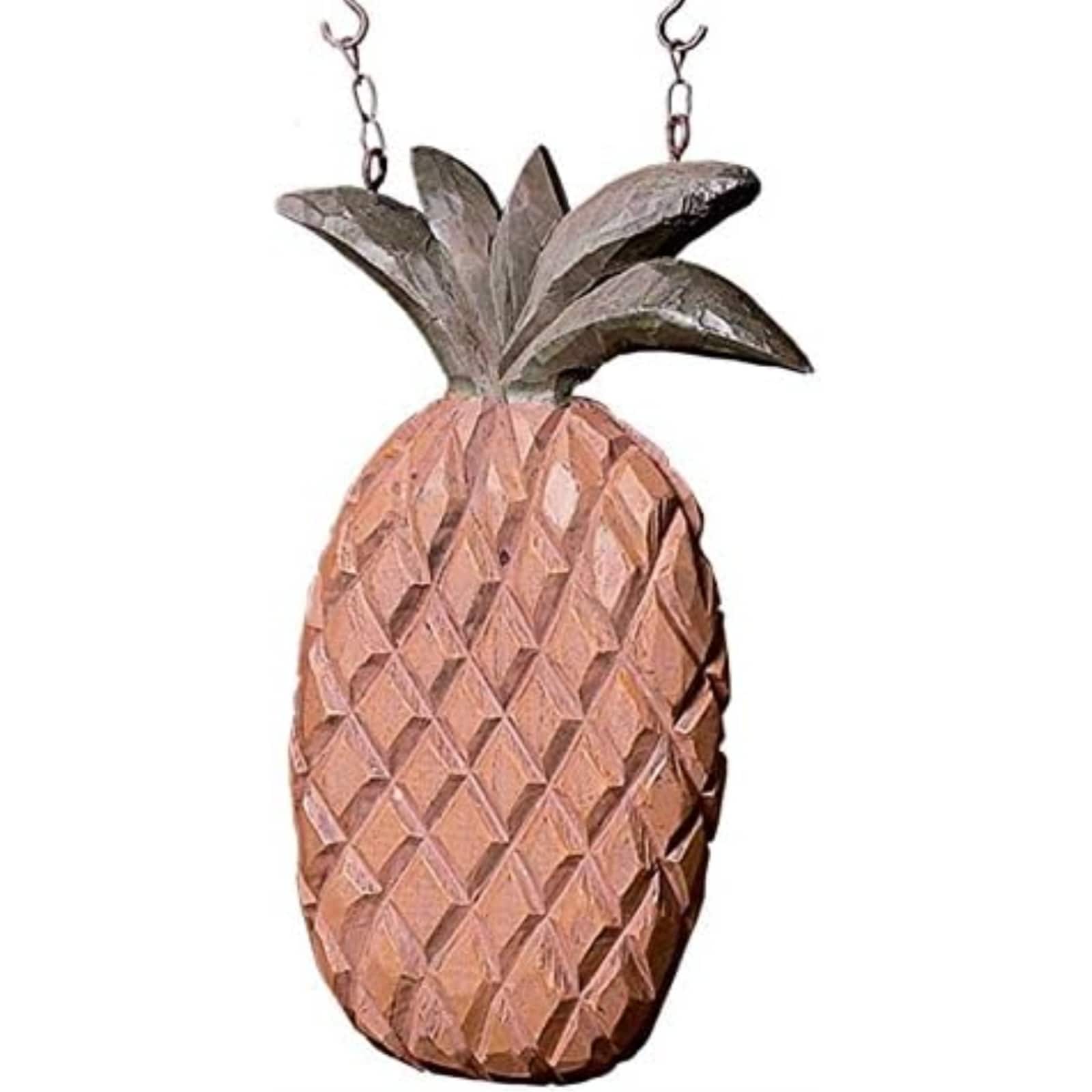 K&K Interiors - Wood Pineapple Arrow Replacement Sign 12 inch - Arrow Sold Separately - Brown price history on PriceWatchPro