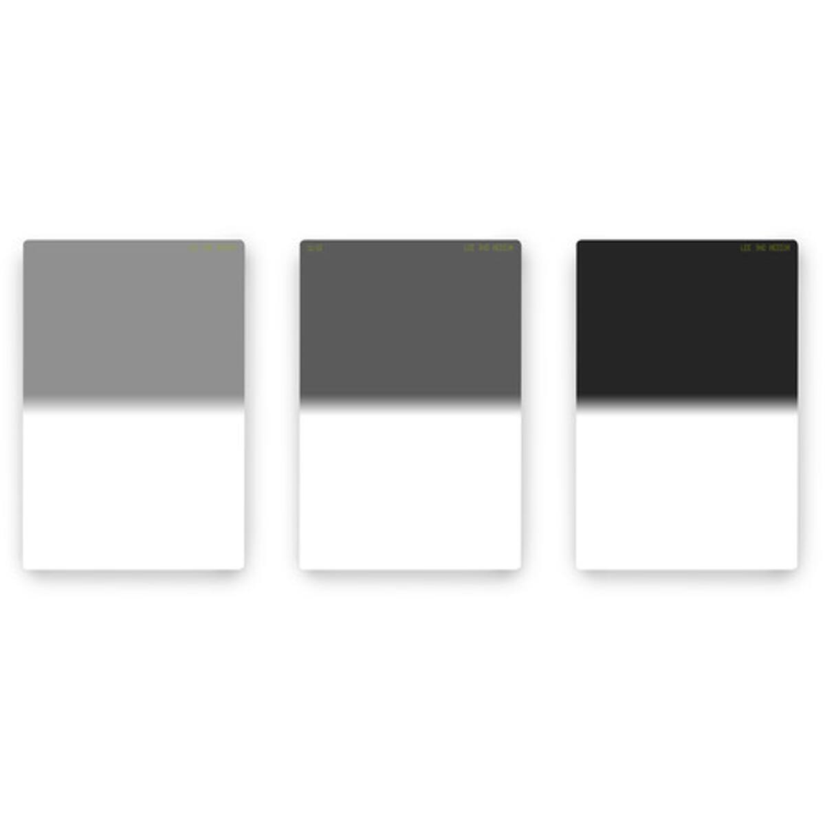 Front. Lee Filters - Lee Filters 100x150mm Neutral Density MediumEdge Graduated Resin Filter Set.