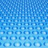 Front. VEVOR - Solar Pool Cover, 28 x 14 ft Rectangle Solar Blanket for Pools, Inground Above Ground Swimming Pool Solar Cover, 16 mil - Blue.