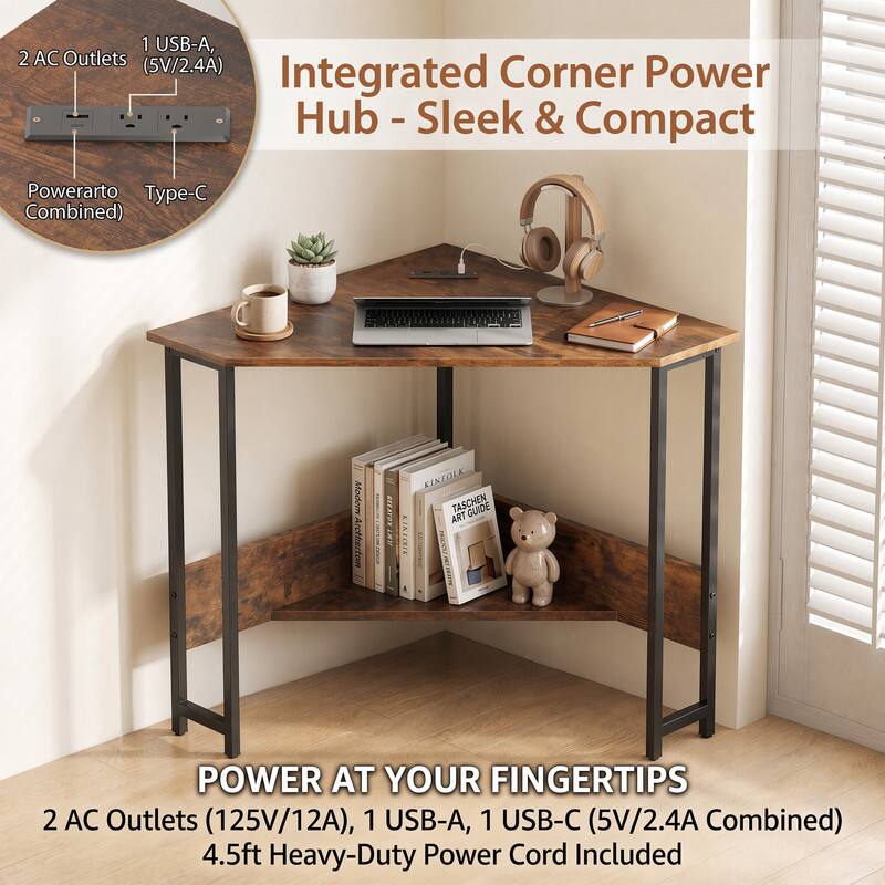 1 USB-A, 2 AC Outlets (5V/2.4A) Integrated Corner Power Hub - Sleek & Compact Powerarto Type-C Combined

Moder Arctterto X00 AET VIR KINSOLK TASCHEN GUIDE ART MRLI

POWER AT YOUR FINGERTIPS

2 AC Outlets (125V/12A), 1 USB-A, 1 USB-C (5V/2.4A Combined)

4.5ft Heavy-Duty Power Cord Included