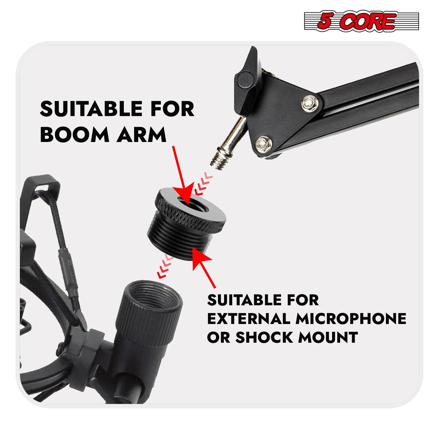 5 CORE, SUITABLE FOR BOOM ARM, SUITABLE FOR EXTERNAL MICROPHONE OR SHOCK MOUNT