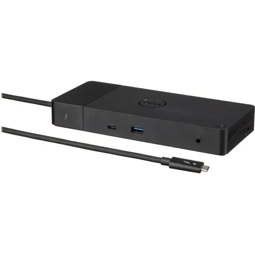 Dell - WD19TBS Thunderbolt 130w Power Delivery Docking Station, Black