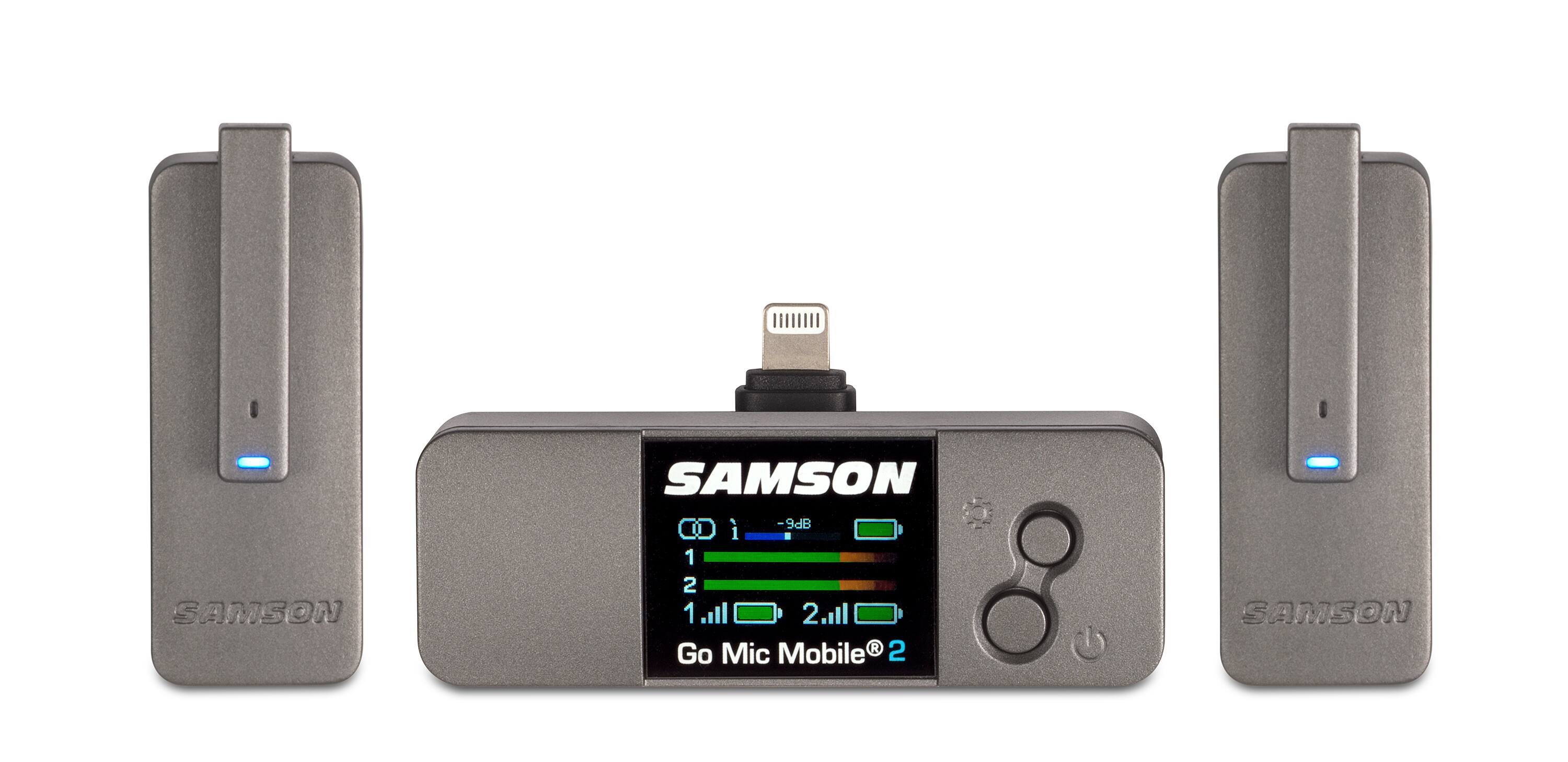 SAMSON  
Go Mic Mobile 2  
9dB  
1  
2  
2.1  
Go Mic Mobile 2