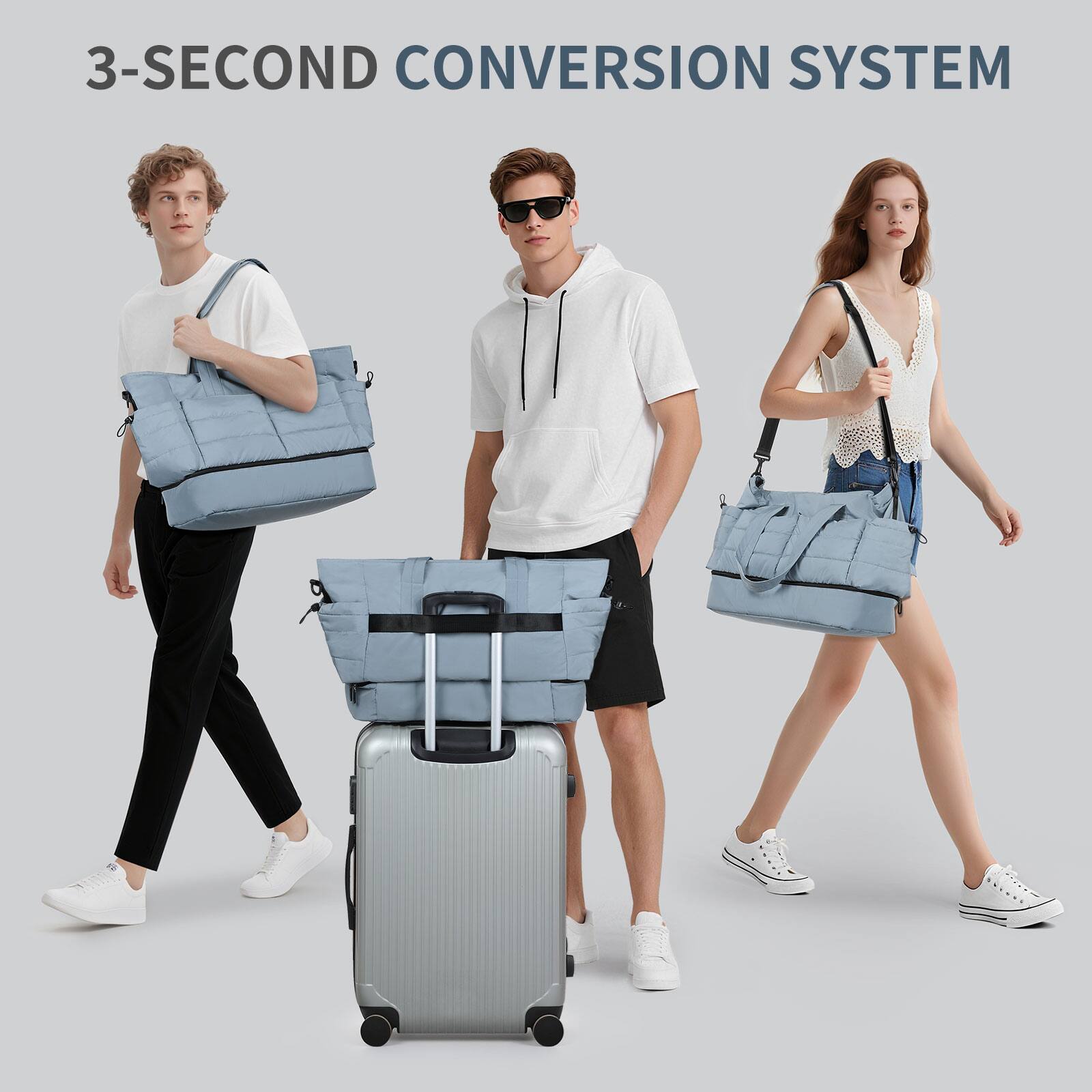 3-SECOND CONVERSION SYSTEM