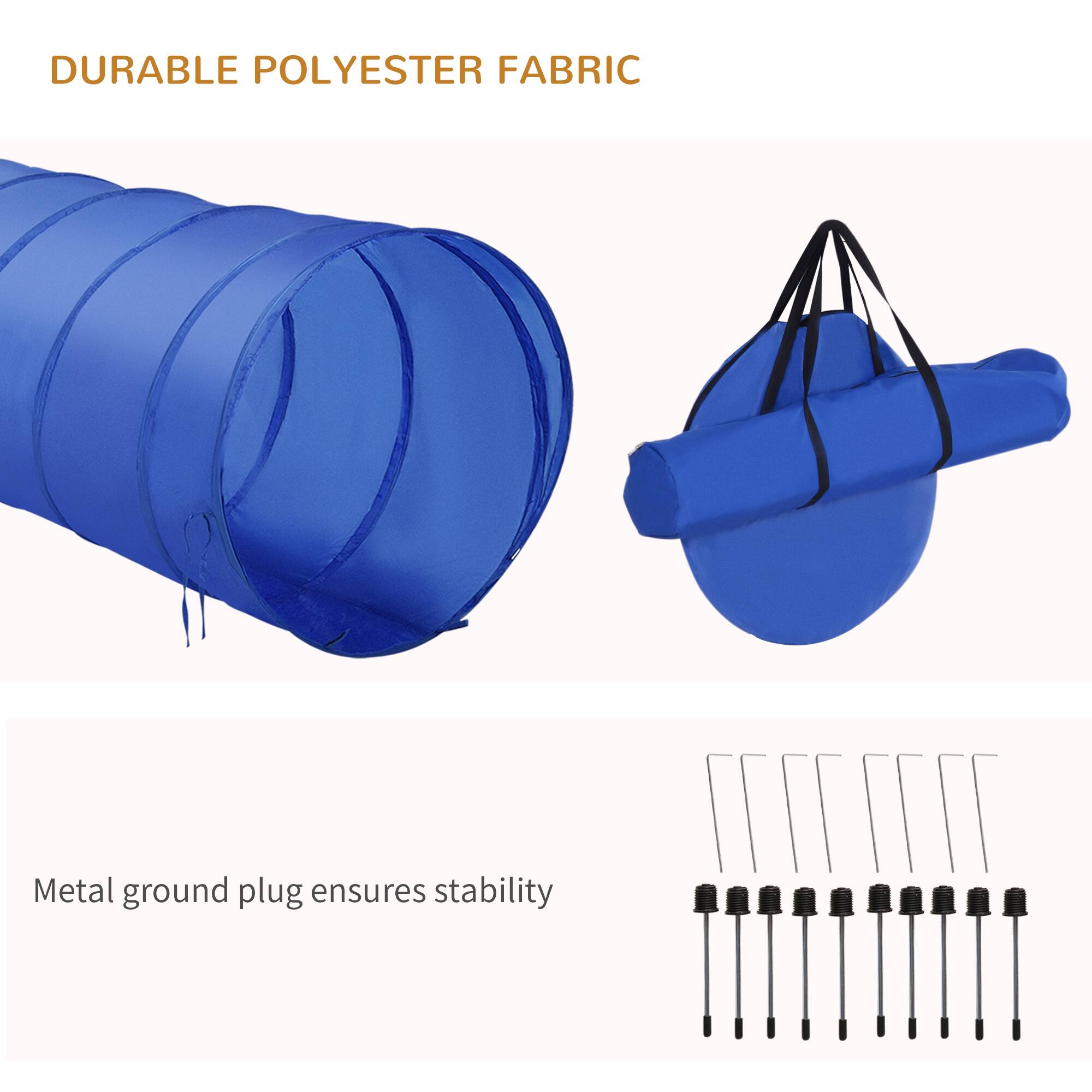 DURABLE POLYESTER FABRIC

Metal ground plug ensures stability