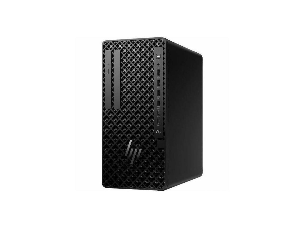 Alt View 1. HP - HP Z1 G1i Desktop - Intel Core Ultra 5 235 - 16 GB - 512 GB SSD - Black - Q870 - Windows 11 Pro - Black.