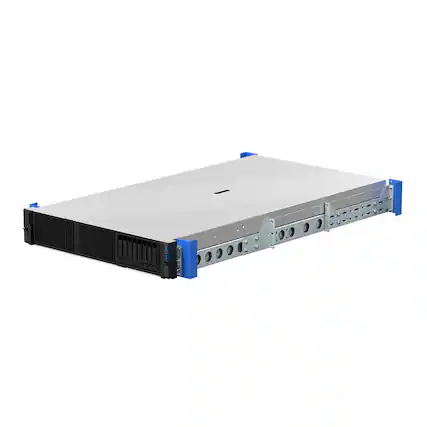 Front. RackSolutions - RackSolutions 2U Raven 200-A Rail for HPE - Black.