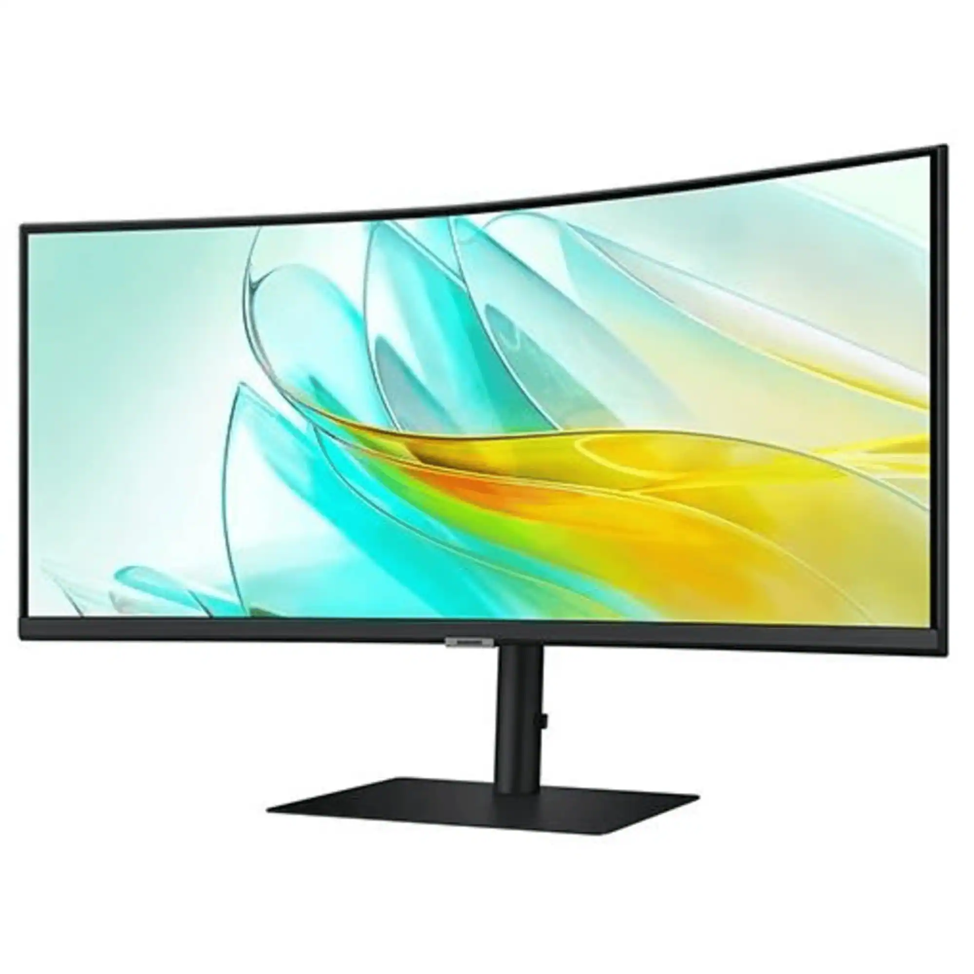 Alt View 1. Samsung - Samsung 34" ViewFinity S65UC Ultra-WQHD AMD FreeSync Curved Monitor (DisplayPort, HDMI, USB-C) - Black.