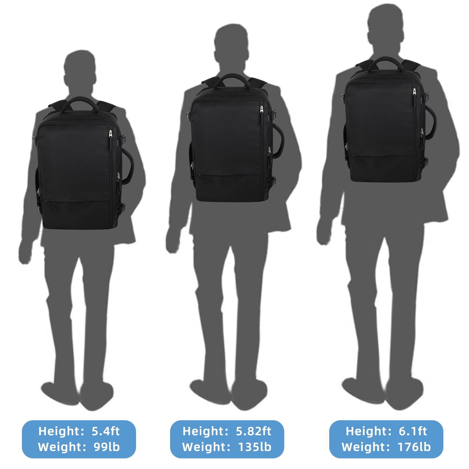 Alt View 5. Live At Space - Travel Backpack for Women  Large Carry On Waterproof Personal Item laptop backpack 17 3 inch College Bag Casual Daypack - Beige.