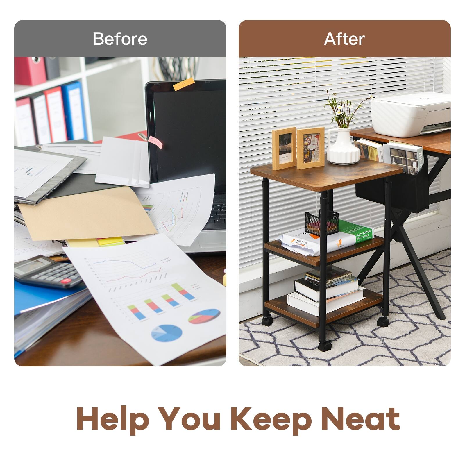 Before After u !!! / - S - Help You Keep Neat