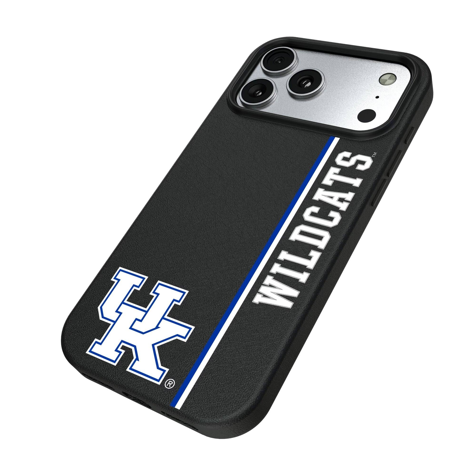 Alt View 1. Keyscaper - Kentucky Wildcats iPhone Magnetic Bump Case - 16 - Black.