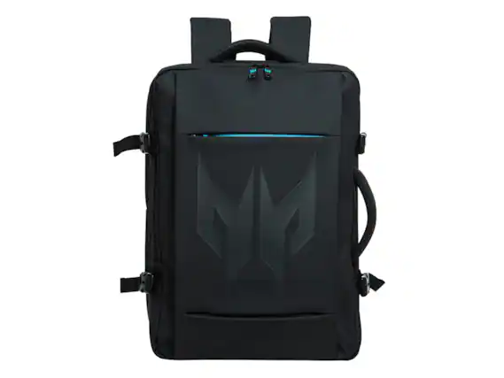 Front. Acer - Acer Predator Robust Gaming Backpack GPBAG11080 – Water-Resistant Laptop Backpack, Durable Multi-Compartment Travel Bag - Black.