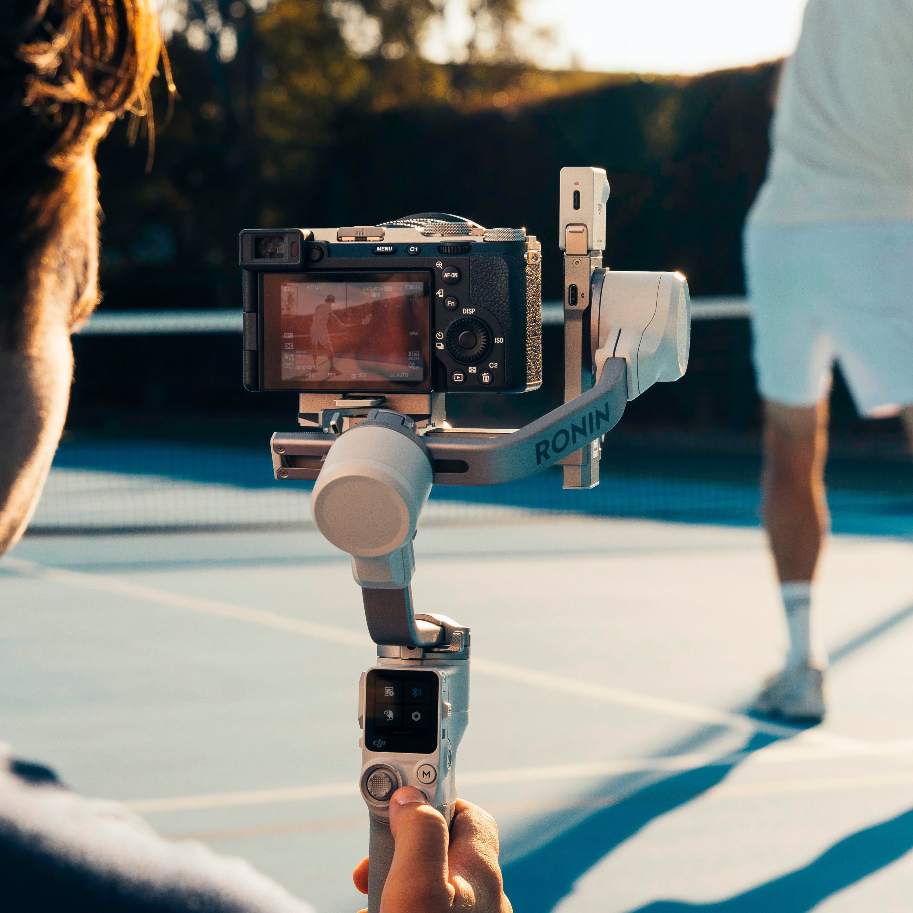 Alt View 3. DJI - RS 4 Mini 3-Axis Gimbal Stabilizer - Gray.