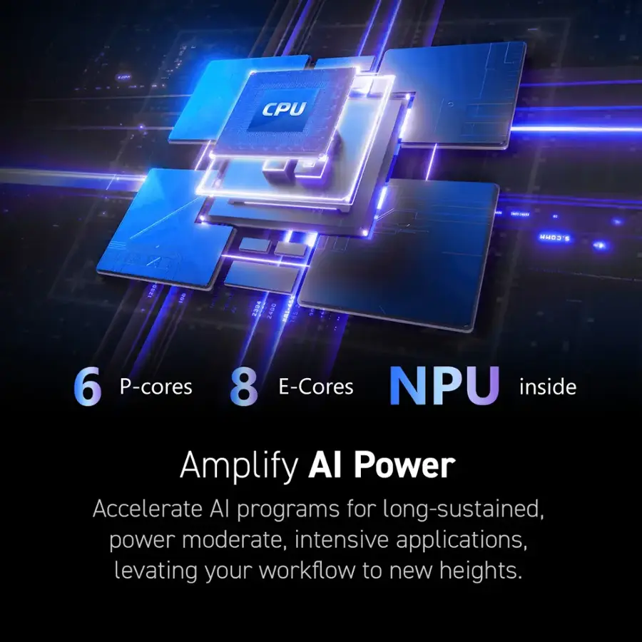 Amplify Al Power: Accelerate AI programs for long-sustained, power moderate, intensive applications, levating your workflow to new heights.