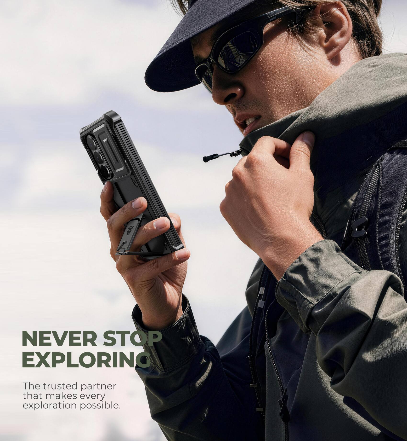 I NEVER STOP EXPLORING  
The trusted partner that makes every exploration possible.