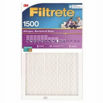 3M Filtrete 1500 Allergen, Bacteria & Virus

300

CERTIFIED

$3