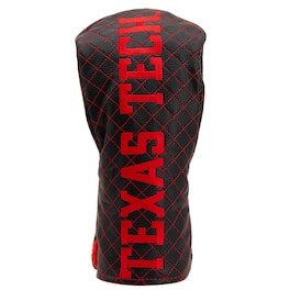 Team Golf - Texas Tech Red Raiders Quilted Driver Headcover - Multicolor