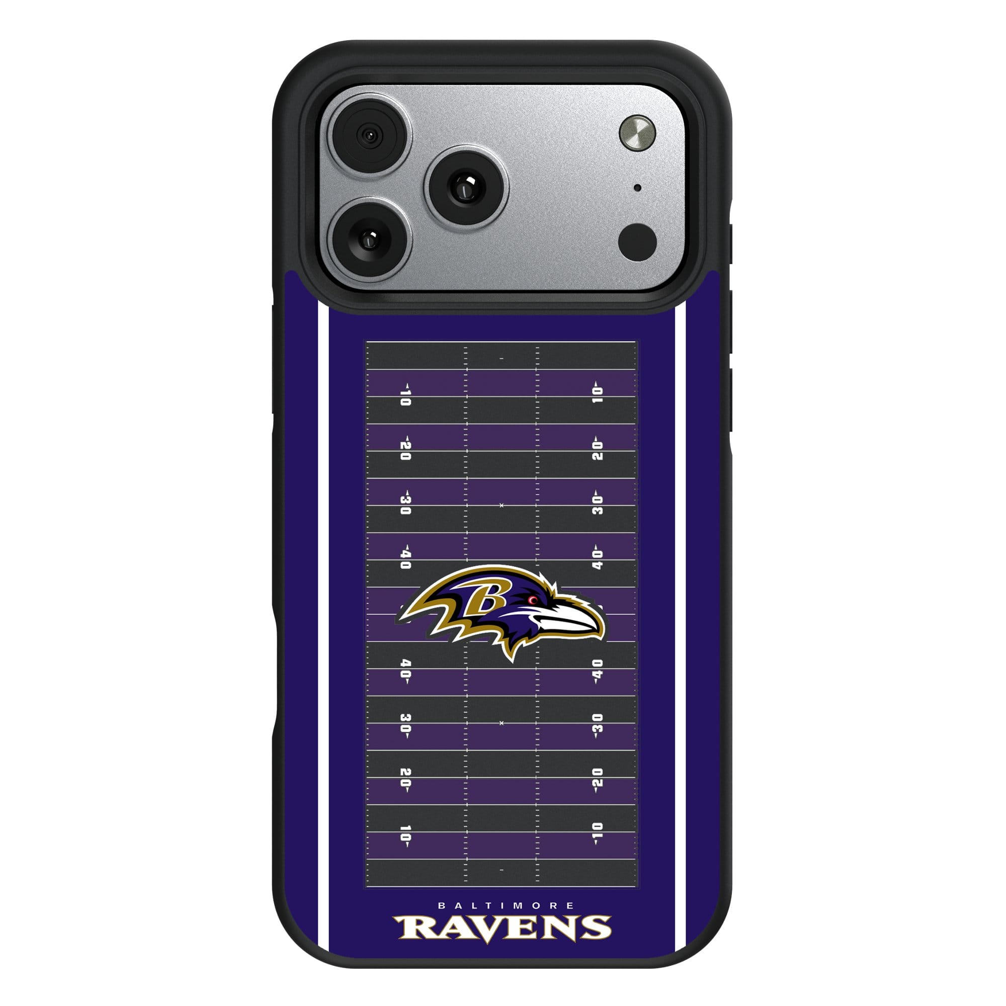 Keyscaper - NFL - Baltimore Ravens Bump Case with 8.2ft Drop Protection - 16 - Multicolor