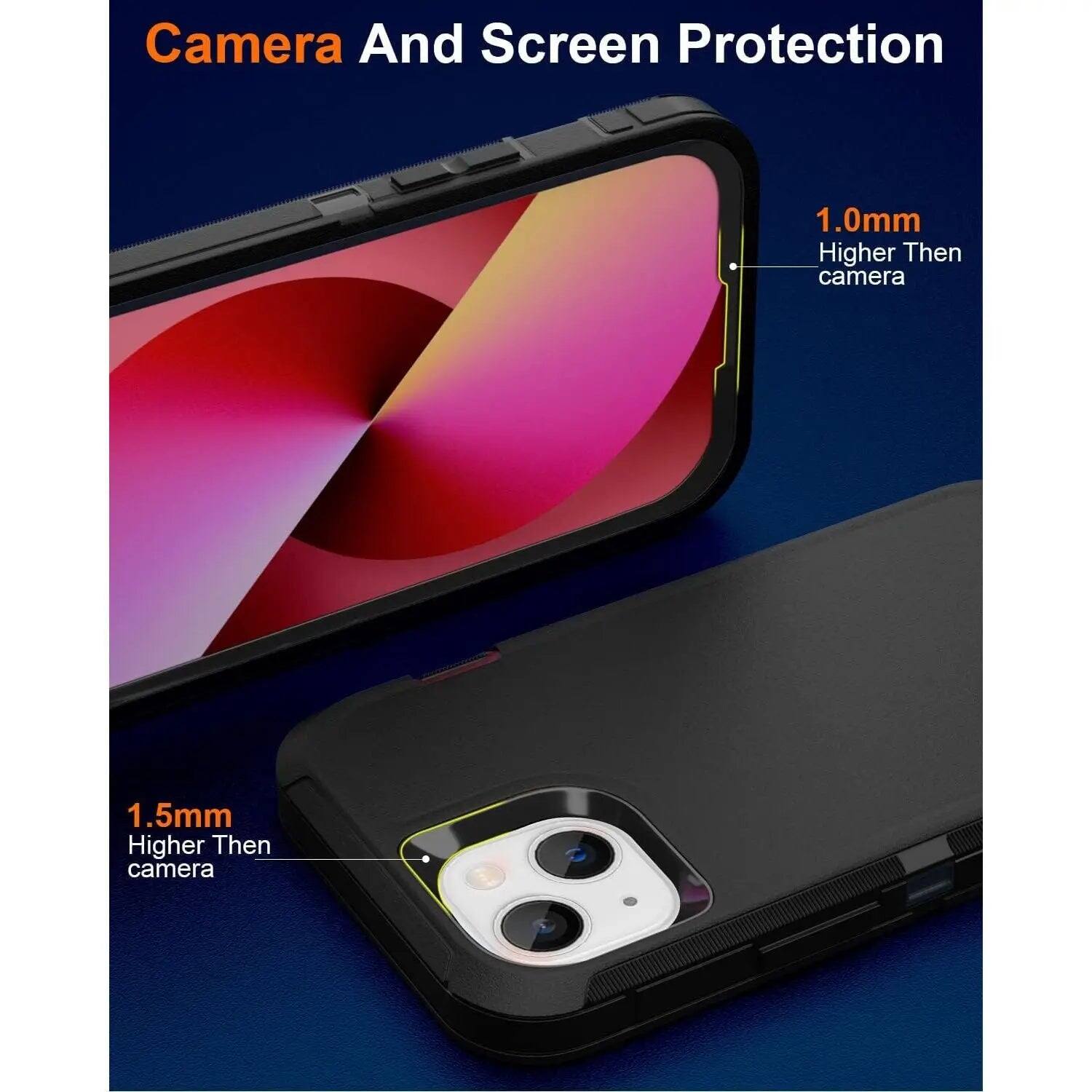 Camera And Screen Protection

1.0mm Higher Than camera

1.5mm Higher Than camera