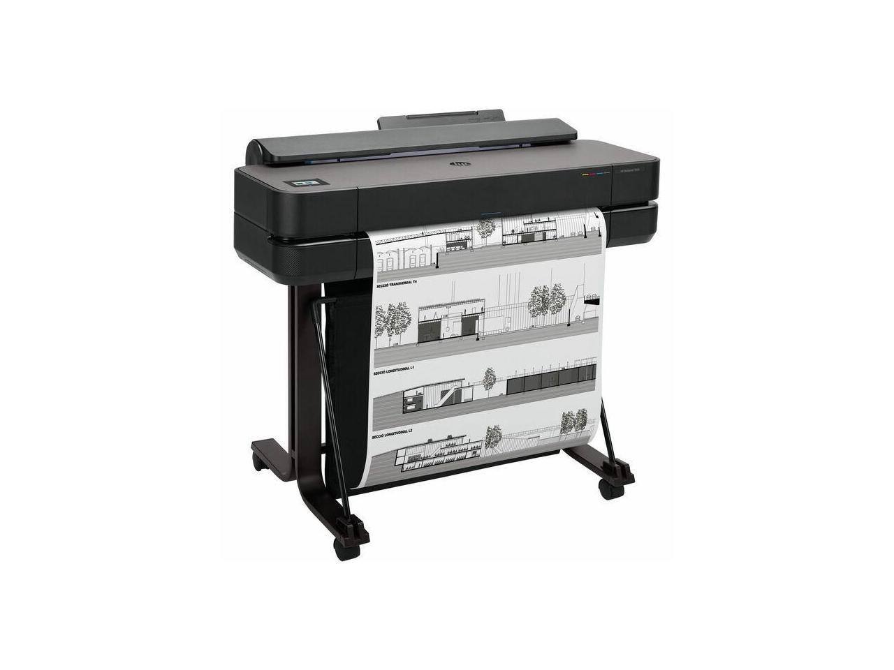 HP - DesignJet T650 24-inch Large Format Plotter Printer w/ Auto Sheet Feeder, Stand & 2-Year Warranty (5HB08T) price history on PriceWatchPro