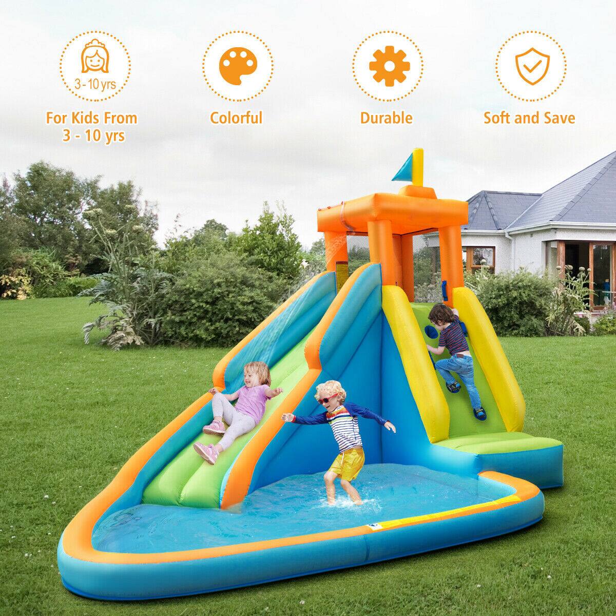 3-10 yrs  
For Kids From 3 - 10 yrs  
Colorful  
Durable  
Soft and Save