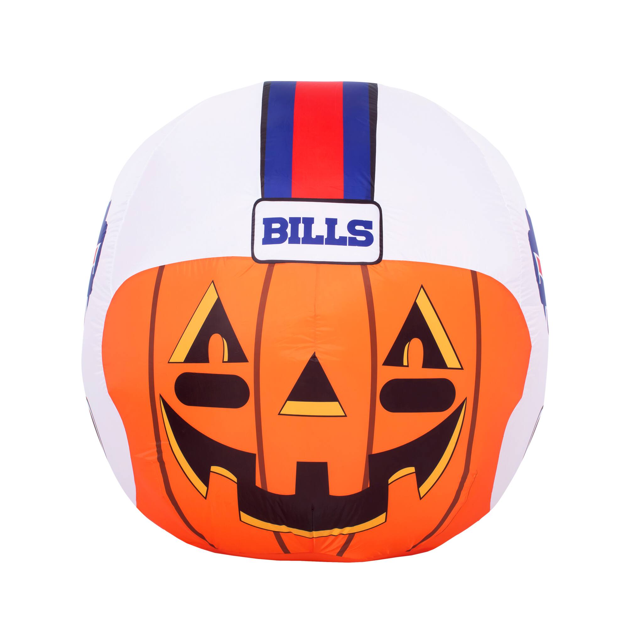 Alt View 1. Sporticulture - Buffalo Bills 4' Inflatable Jack-O'-Helmet - Multicolor.