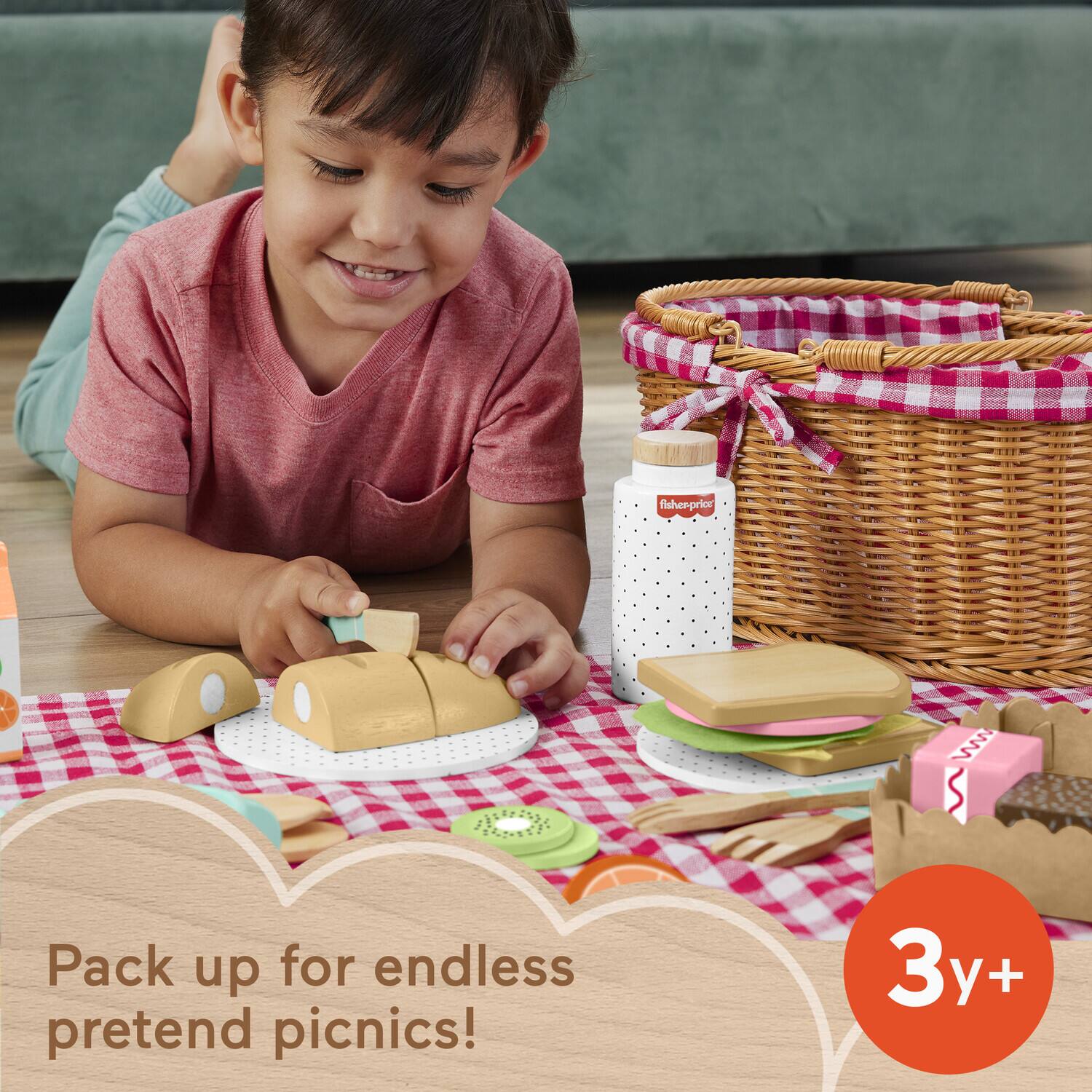 Fisher-Price

Pack up for endless pretend picnics!

3y+