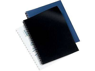 Alt View 3. GBC - Swingline Solids Standard Presentation Covers Presentation Covers, 8.5"W x 11"H , 50 Pack - Black.