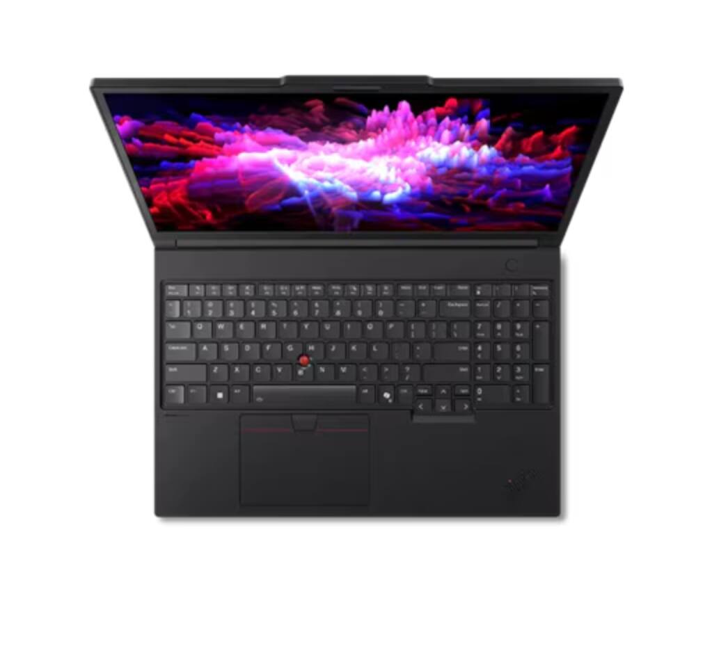 Left. Lenovo - ThinkPad P16 Gen 3 16" Laptop - 255HX, 32GB RAM, 1TB SSD, RTX PRO 2000 8GB (GDDR7), WQUXGA, 16:10, Non-Touch, 800 Nits - Black.