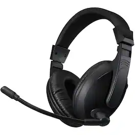 Adesso - Xtream H5U - USB Stereo Headset with Microphone - Noise Cancelling - Wired- Lightweight - Works with Computer - Unknown