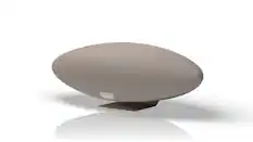 Front. Bowers & Wilkins - Zeppelin Pro Edition 3.5" Hi-Res 240W Wireless Speaker (Each) - Solar Gold.