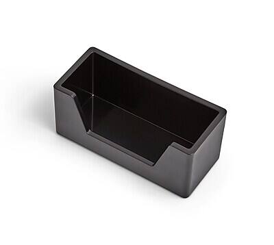 Alt View 2. TRU RED - TRU RED™ 1 Compartment Business Card Holders, Black, 80 Card Capacity (TR55269-CC) - Black.